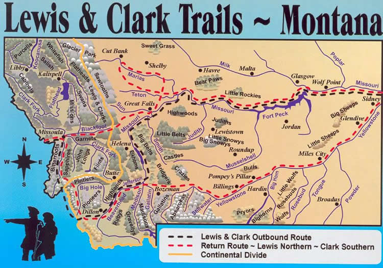 Lewis & Clark Trails